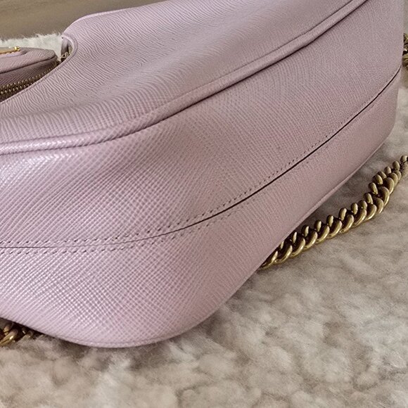 SALE PRADA Authentic  Re-Edition 2005 Saffiano leather bag  PINK! BRAND NEW! - Picture 3 of 9